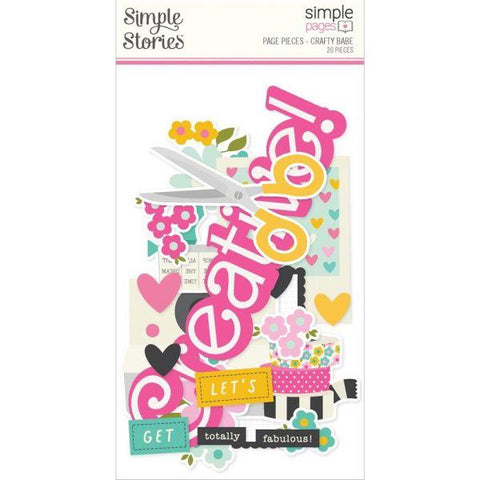 Crafty Babe - Simple Pages Page Pieces