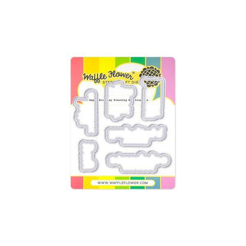 Happy Birthday - Piercing Matching Die