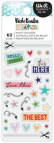 Cut & Paste - Puffy Stickers
