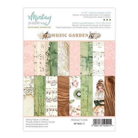 Music Garden - 6x8 Add On Collection Pack