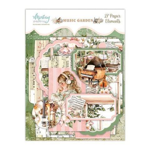 Music Garden - Die Cut Elements