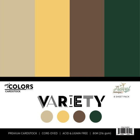 Travel Junque - 12x12 Collection Pack  - Solids Variety Pack