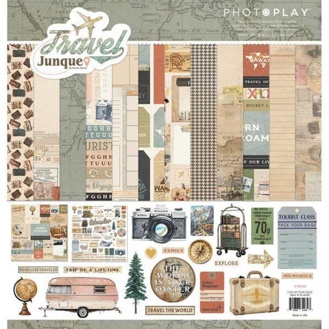 Travel Junque - 12x12 Collection Pack