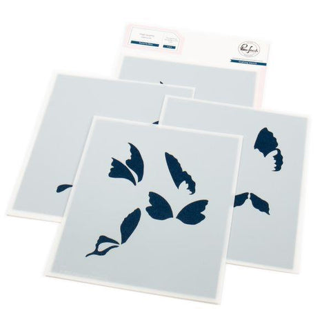 Butterfly Bliss - Layering Stencils