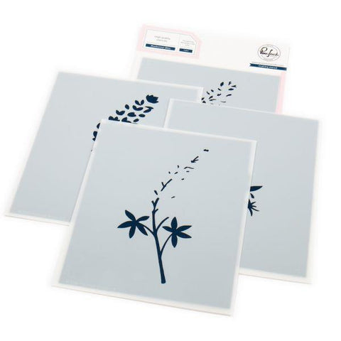Bluebonnet Bliss - Layering Stencils