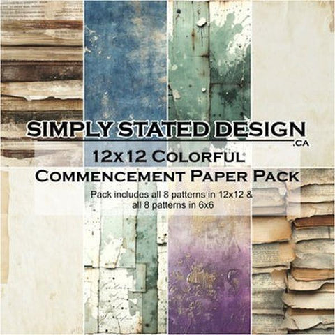 Colorful Commencement - 12x12 Collection Pack