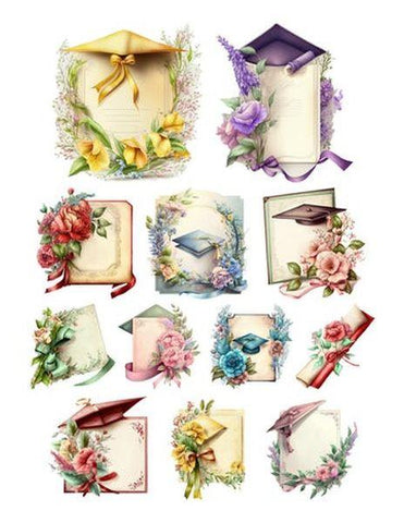 Colorful Commencement - Ephemera - Diplomas