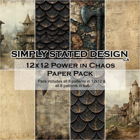 Power in Chaos - 12x12 Collection Pack