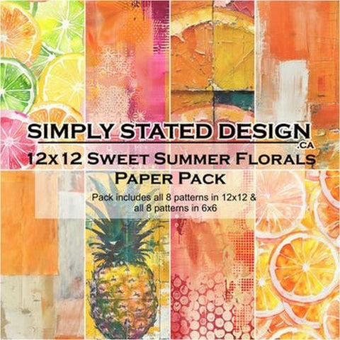 Sweet Summer Florals - 12x12 Collection Pack