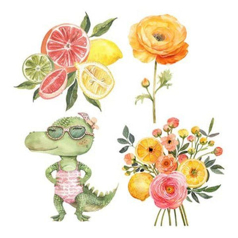 Sweet Summer Florals - Ephemera - XL