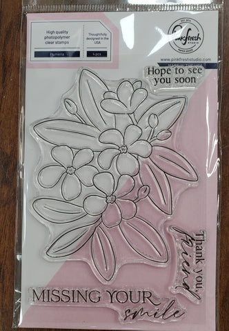 Plumeria - Stamp