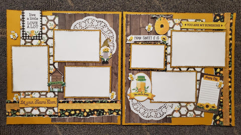 How Sweet It is 12 x 12 Layout Kit