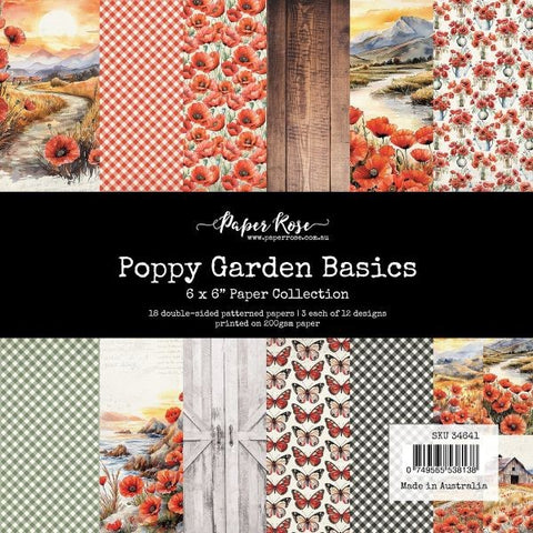 Poppy Garden - Basics - 6x6 Collection Pack
