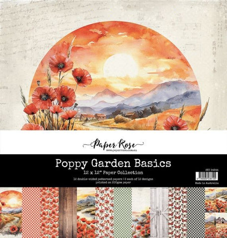 Poppy Garden - Basics - 12x12 Collection Pack