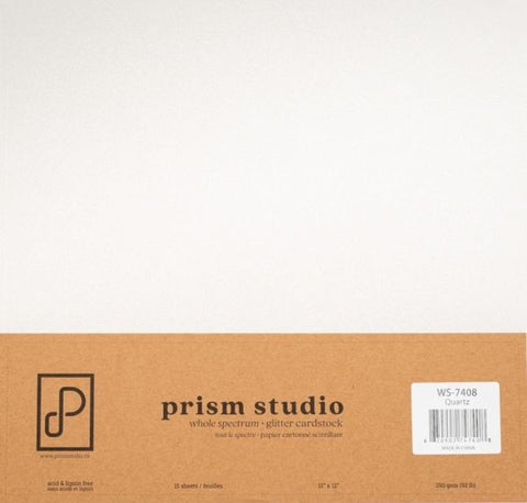 Whole Spectrum Glitter Cardstock - Quartz