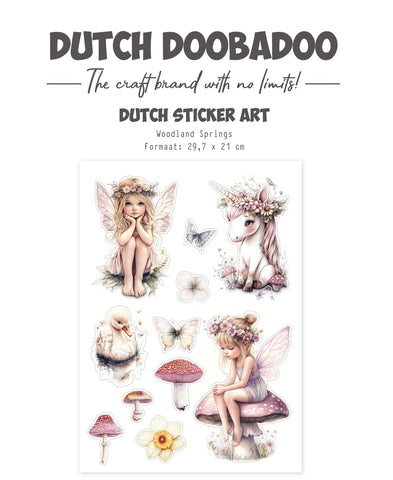 Woodland Spring - Transparent Stickers