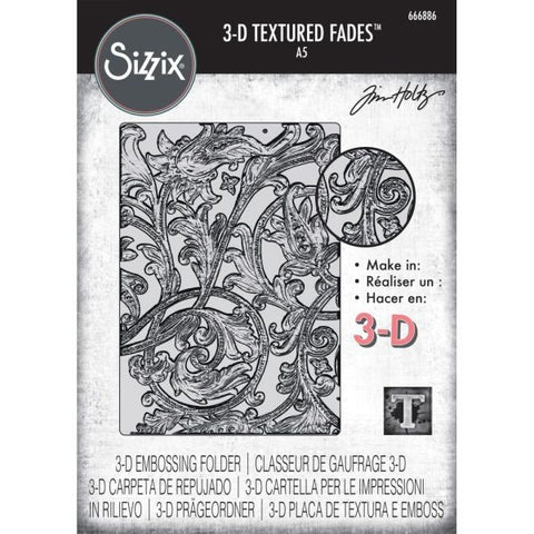 Entangled - A5 3D Embossing Folder