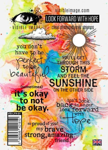 Look Forward With Hope - Clear Stamps