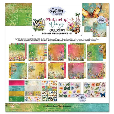 Fluttering Wings - 12x12 Collection Pack
