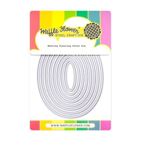 Nesting Piercing Ovals Dies