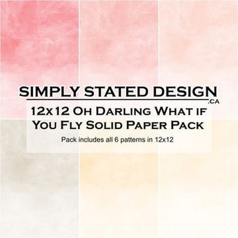 Oh Darling, What if You Fly - 12x12 Collection Pack - Solids