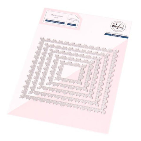 Essentials:  Dotted Postage Square - Dies