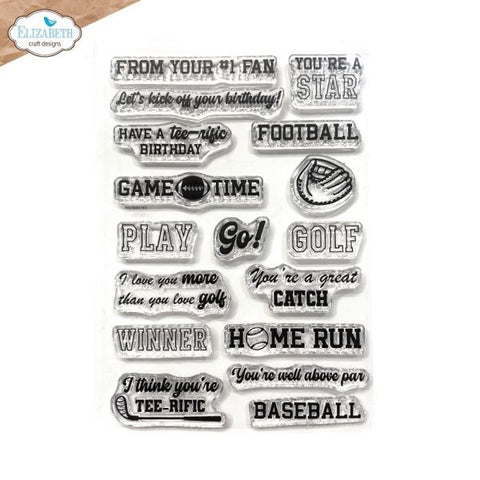 Good Times Collection - Clear Stamps - Sport Sentiments