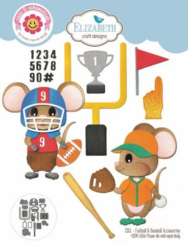 Good Times Collection - Dies - Football/Baseball Accessories