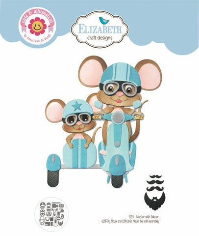 Good Times Collection - Dies - Scooter with Sidecar