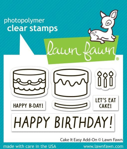 Cake it Easy - Add On - Clear Stamps