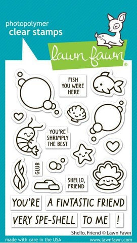 Shello, Friend - Clear Stamps