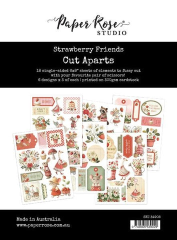Strawberry Friends - Cut Aparts