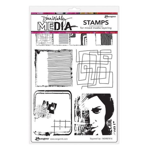 Squared Up - Cling Stamps