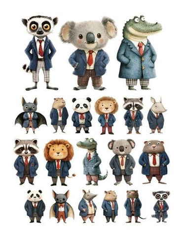 Office Animals Ephemera