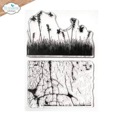 In the Garden Collection - Cracked Fields - Clear Stamps
