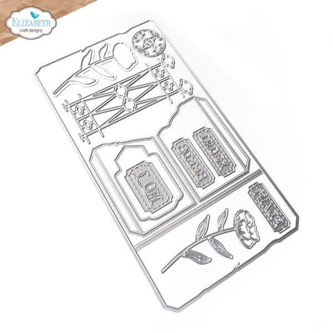 In the Garden Collection - Plant Index Folder - Dies