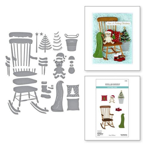 Country Christmas Collection - Christmas Rocking Chair Dies