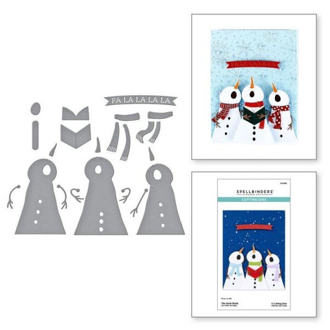 Wonderland Collection - The Snow Notes Dies