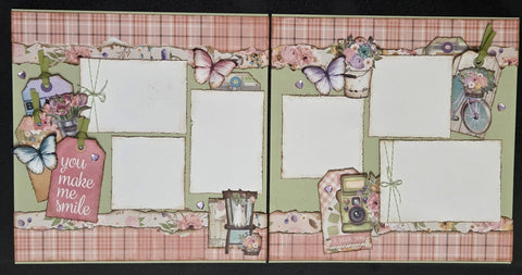You Make Me Smile 12 x 12 Layout Kit