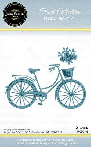 Floral Bicycle Dies