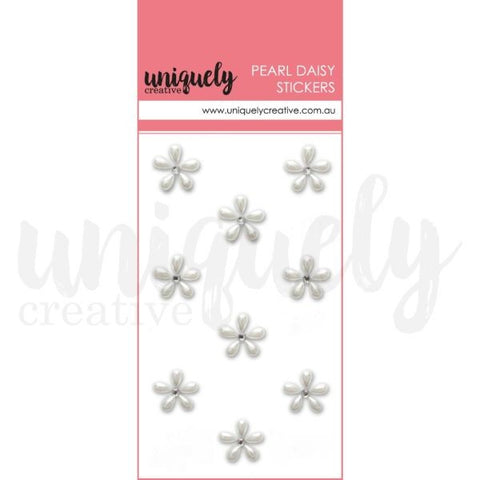 Pearl Daisy Stickers - Daisy