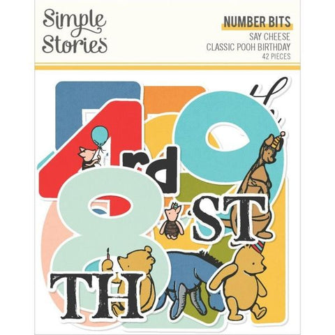 Say Cheese Classic Pooh Birthday - Number Bits & Pieces