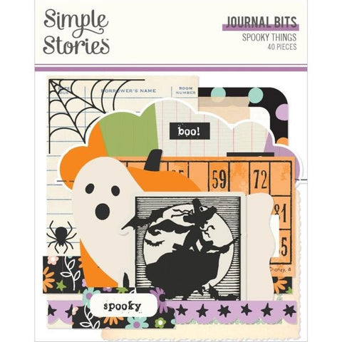 Spooky Things - Journal Bits & Pieces