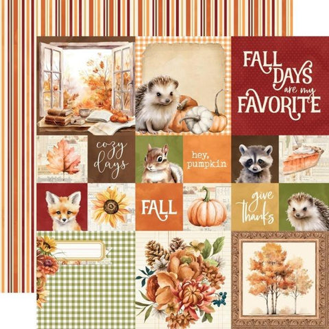 Simple Vintage Autumn Breeze - 2x2 & 4x4 Elements