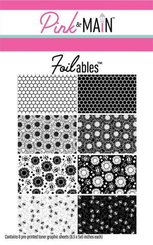 Foilables Sheets - Bees and Sunflowers