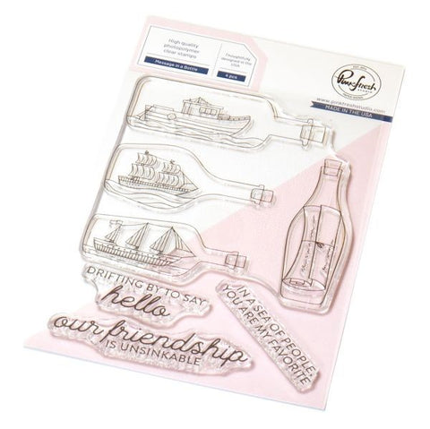 Message in a Bottle - Clear Stamps
