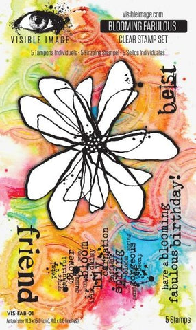 Blooming Fabulous - Clear Stamps