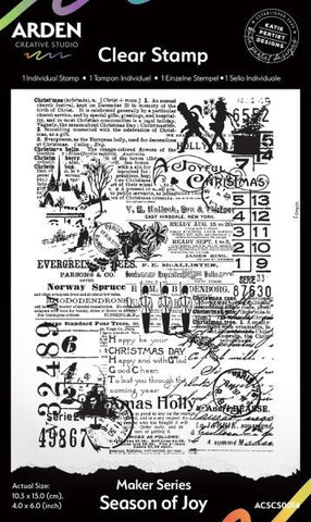 Maker Series - Season of Joy Clear Stamps