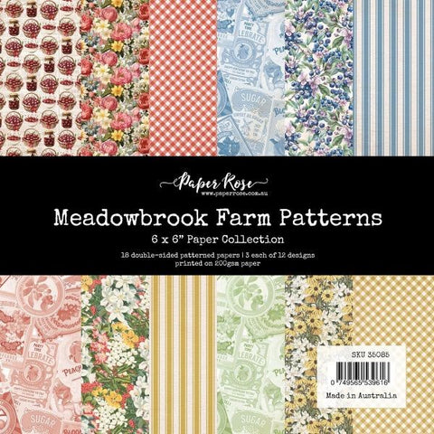 Meadowbrook Farm - 6x6 Paper Collection - Patterns