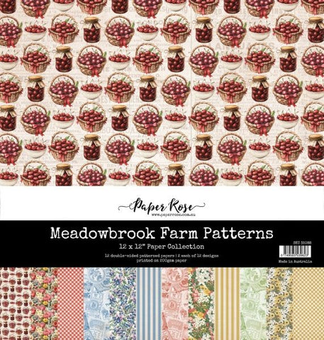 Meadowbrook Farm - 12x12 Paper Collection - Patterns